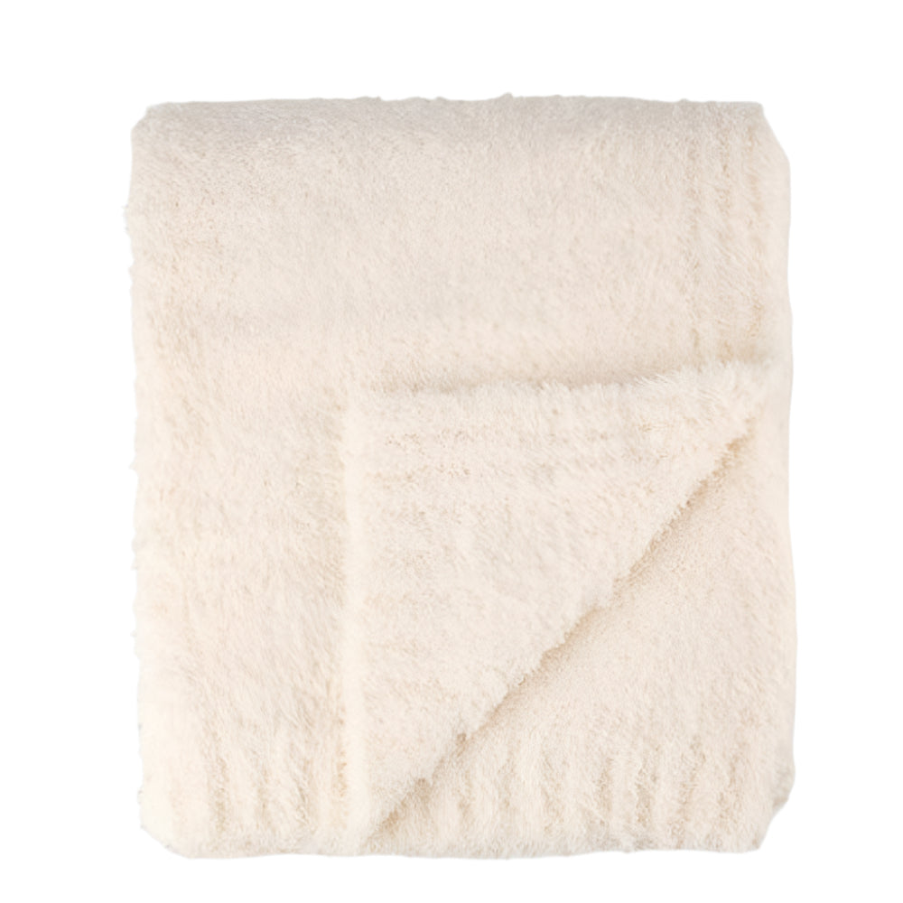 Little Bamboo Marshmallow Blanket - Natural