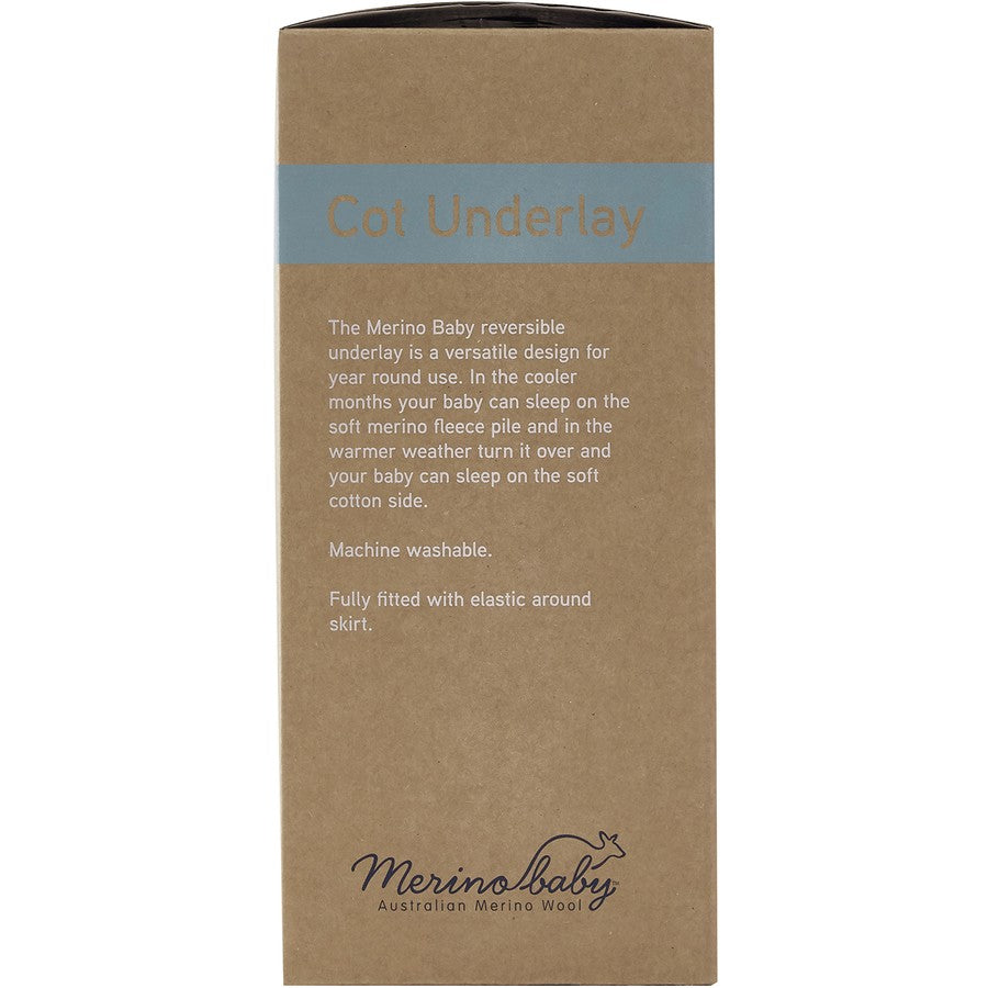 Merino Baby Reversible Merino Wool Underlay