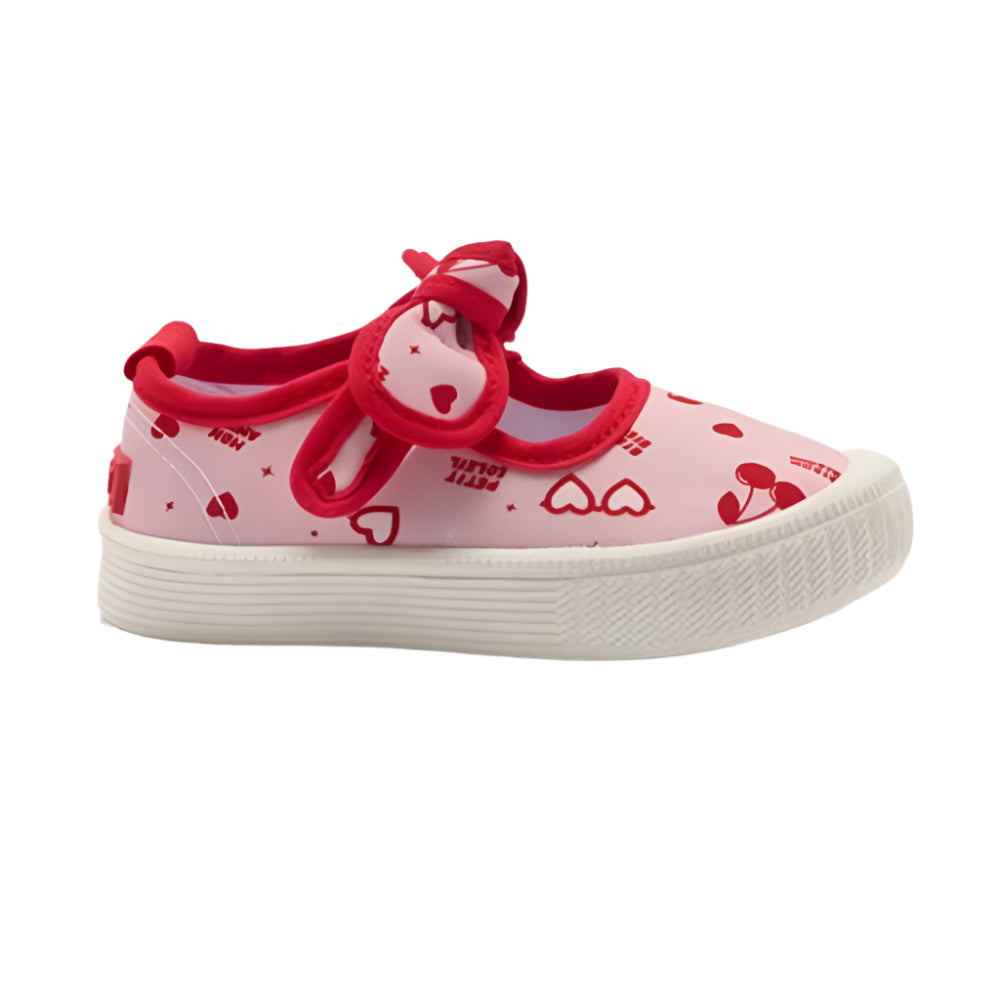 Walnut Millie Canvas Shoe - Mon Cherie