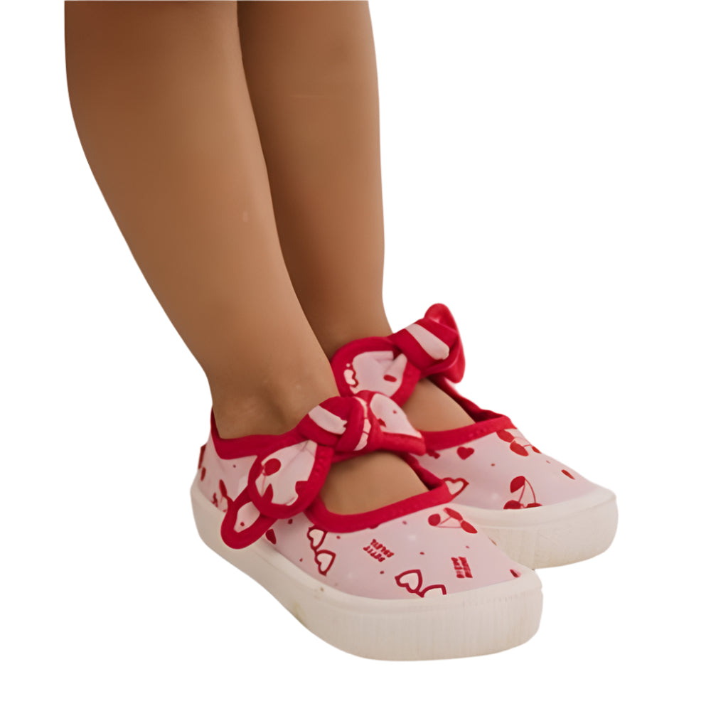 Walnut Millie Canvas Shoe - Mon Cherie