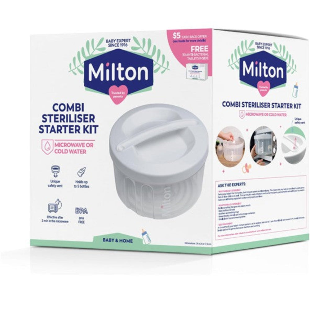 Milton in Combi Steriliser Starter Kit - Main Image