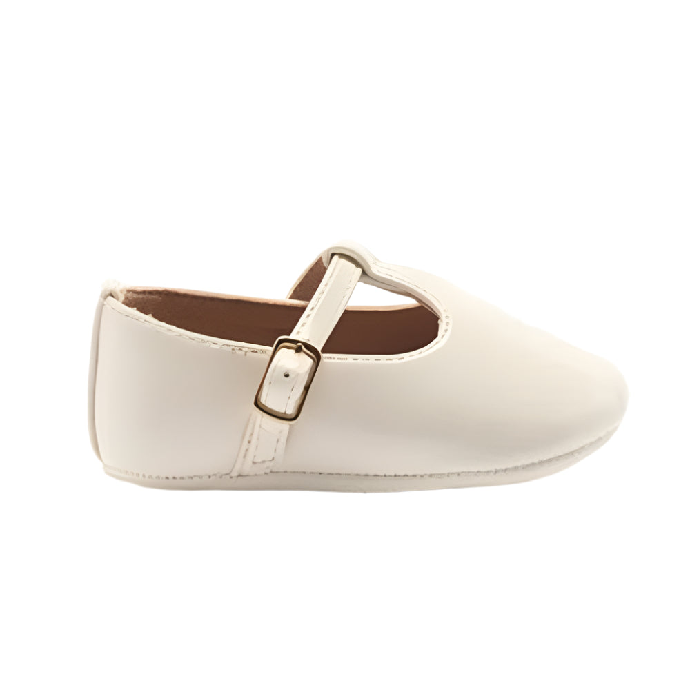 Walnut Mini Audrey Mary Jane - Cream