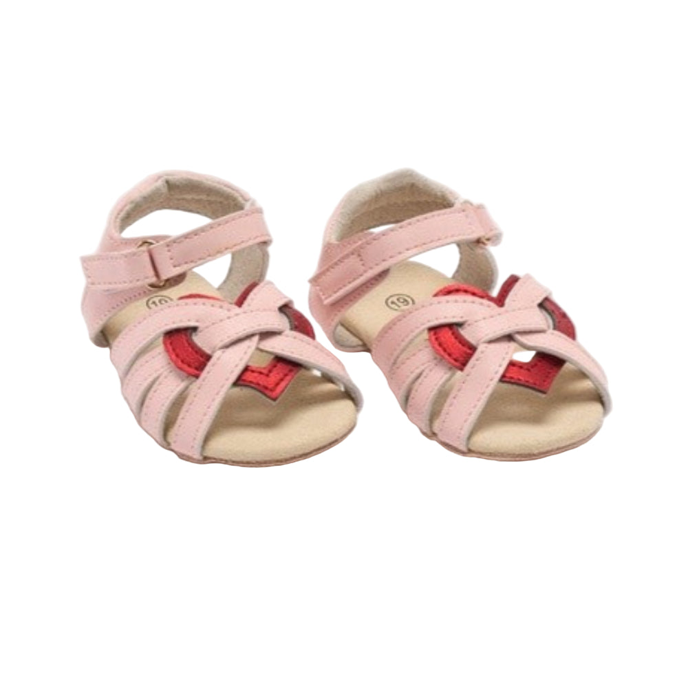 Walnut Mini Rae Sandal - Pink
