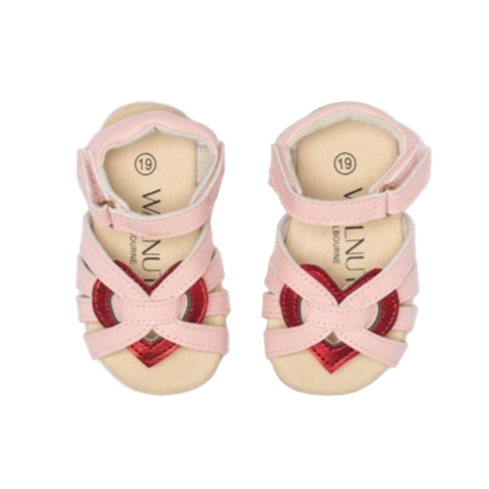 Walnut Mini Rae Sandal - Pink