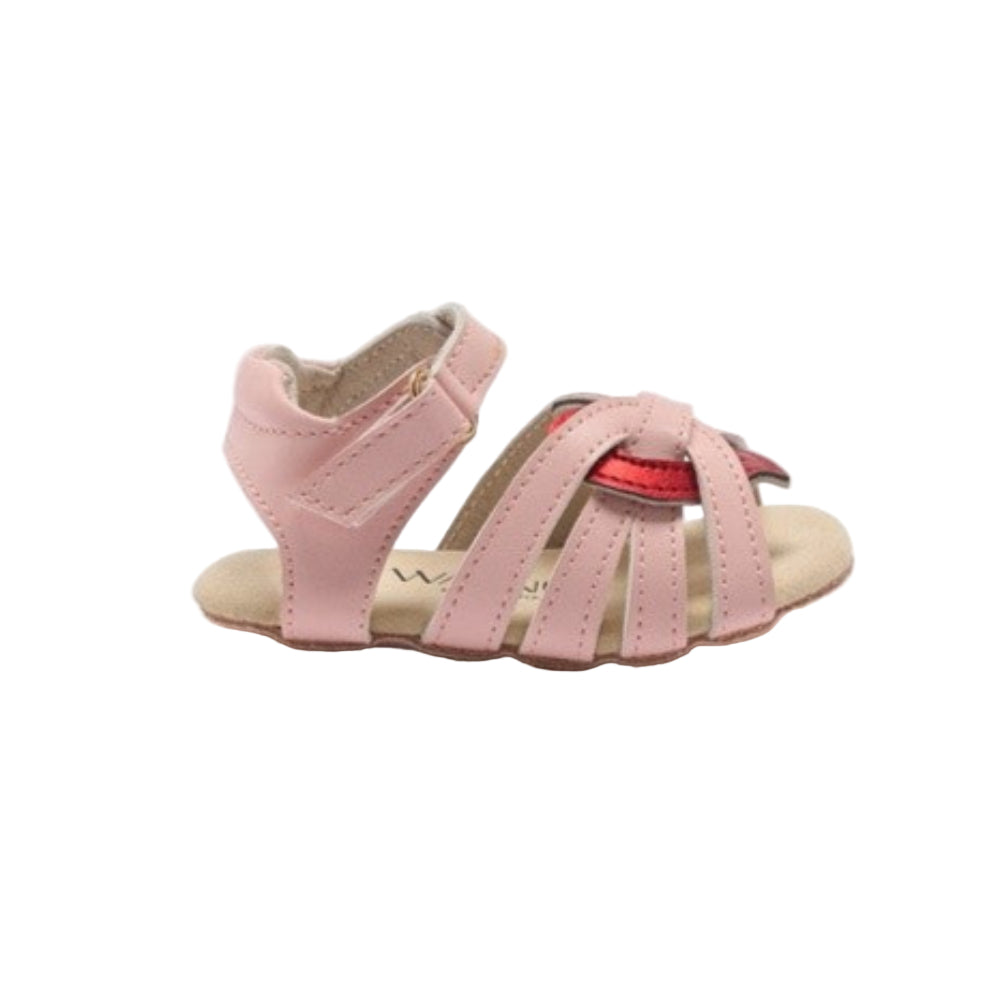 Walnut Mini Rae Sandal - Pink