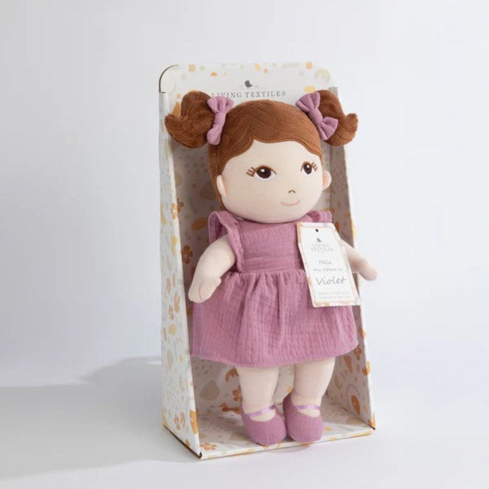 Living Textiles My First Doll - Violet