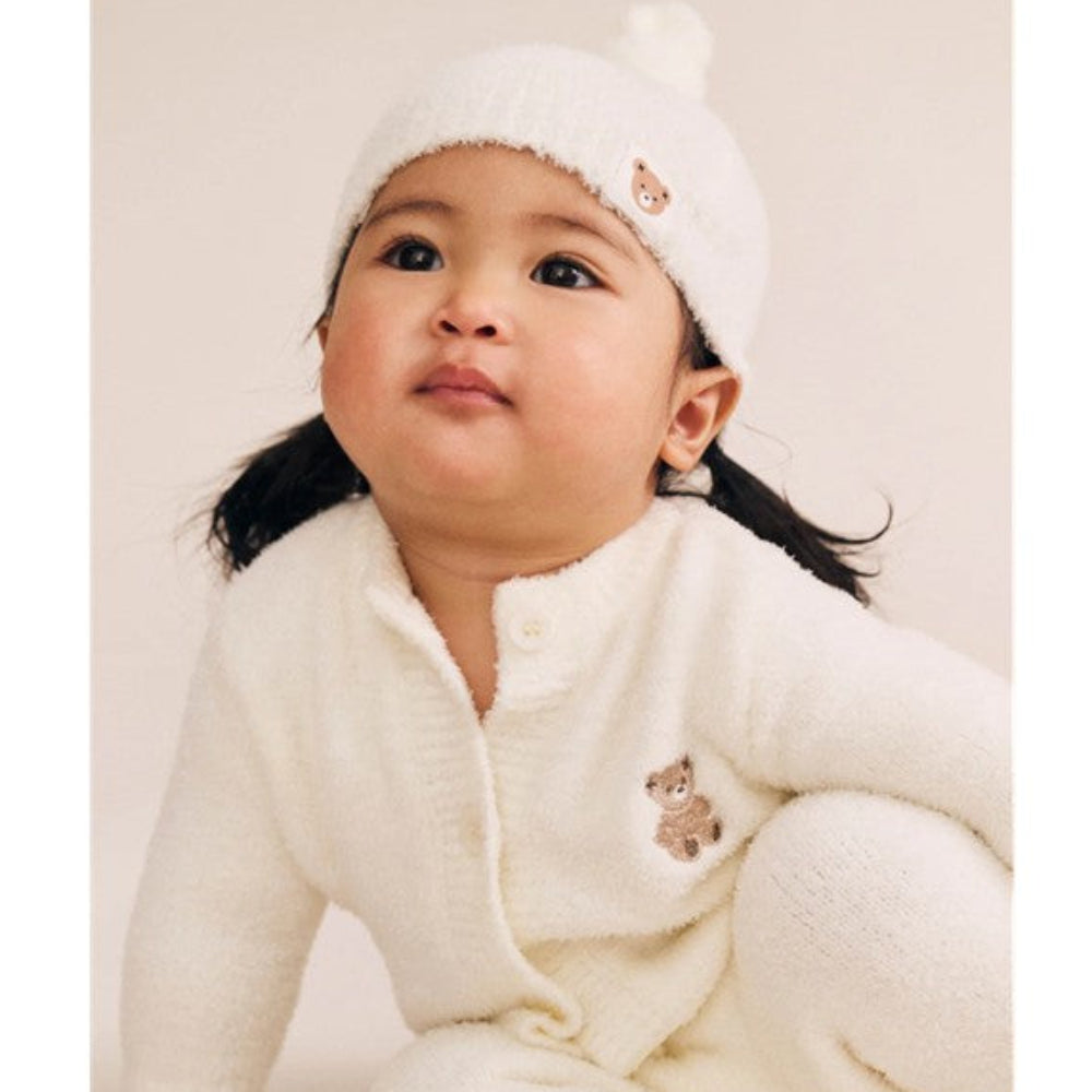 Huxbaby My First Hux Almond Milk 4Pc Boucle Newborn Set