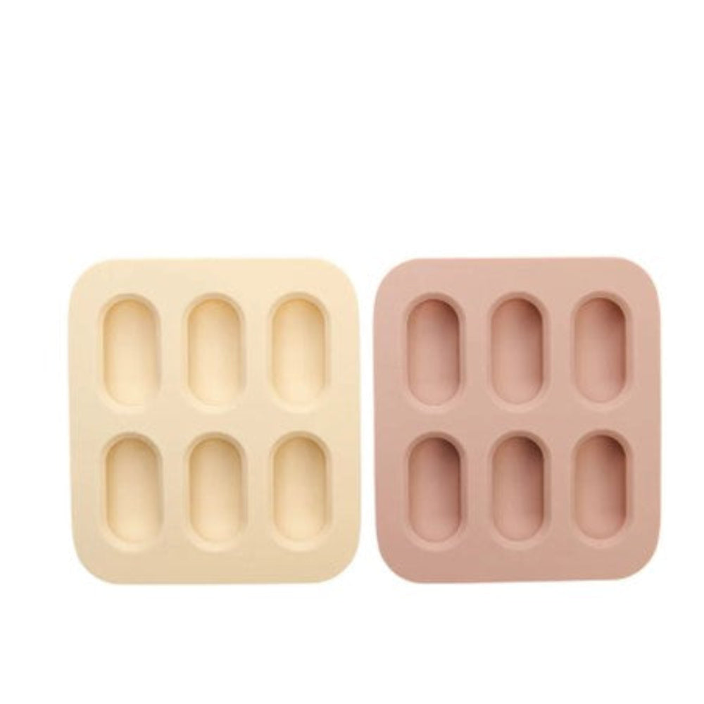Cherub Baby Silicone Nibble Freezer Tray - 2pk - Dusty Rose/Sand