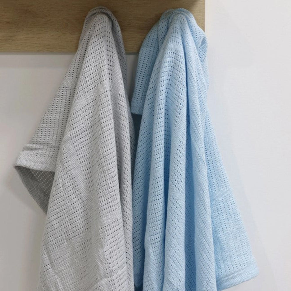 Bubba Blue Nordic Sorbet 2pk Cellular Blanket Apple/Pineapple