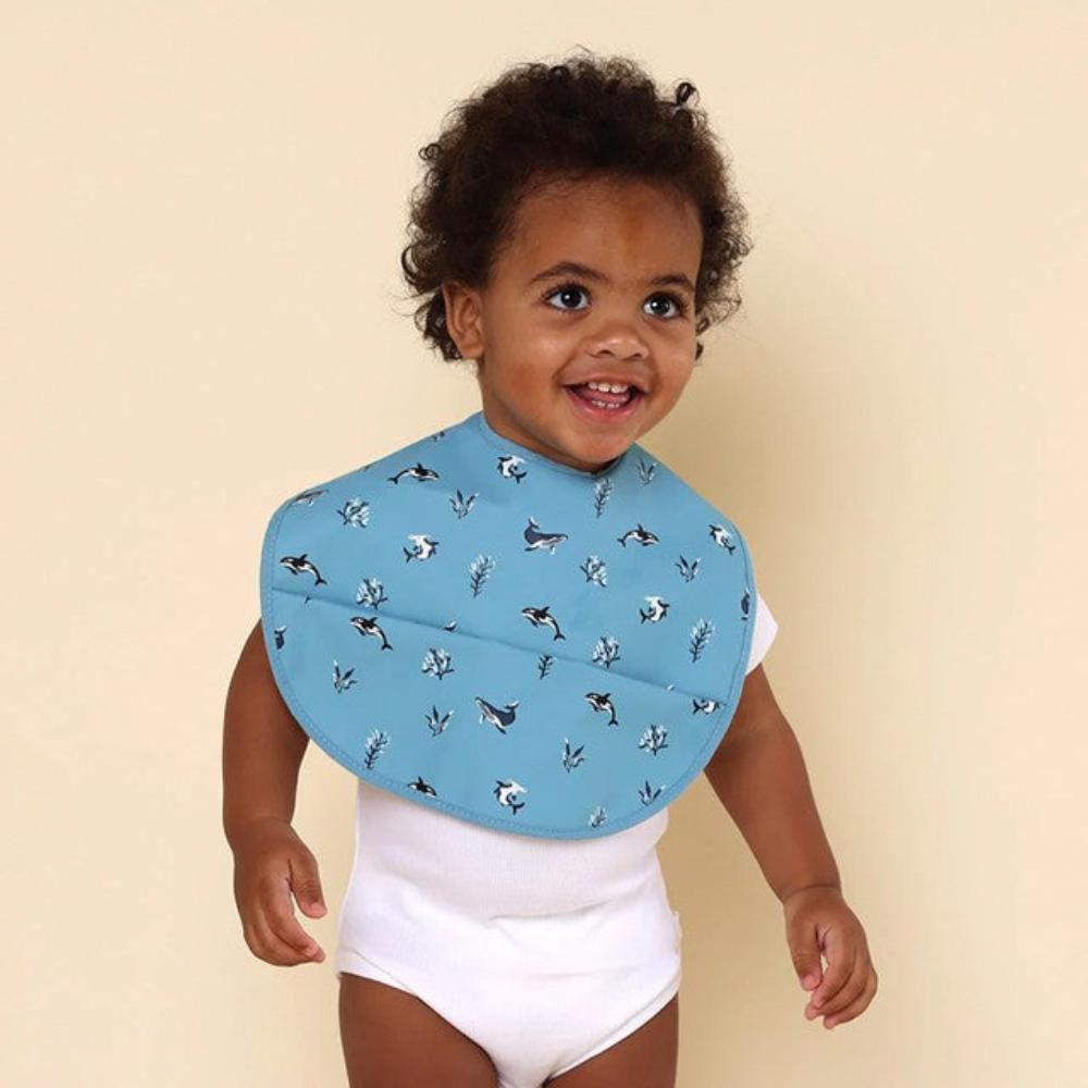 Snuggle Hunny Snuggle Bib - Blue Ocean