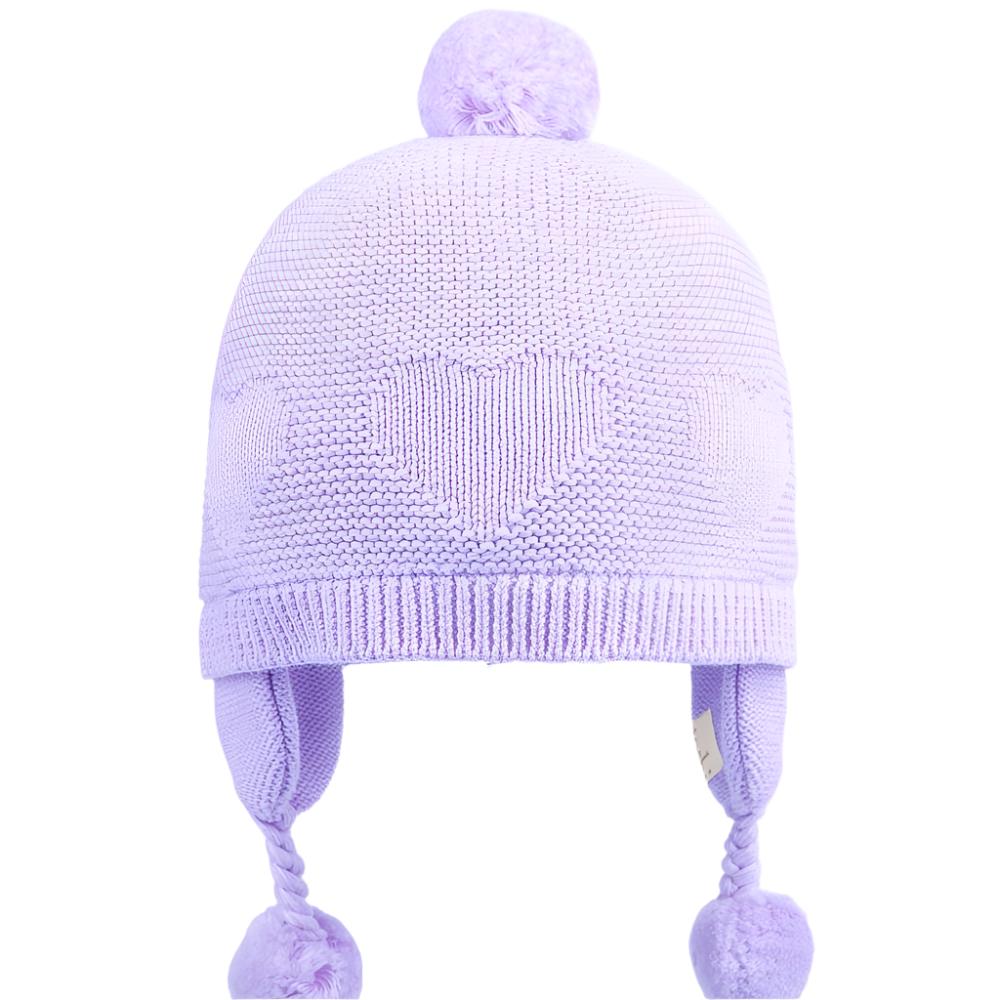 Toshi Organic Earmuff Beanie - Heart/Amethyst