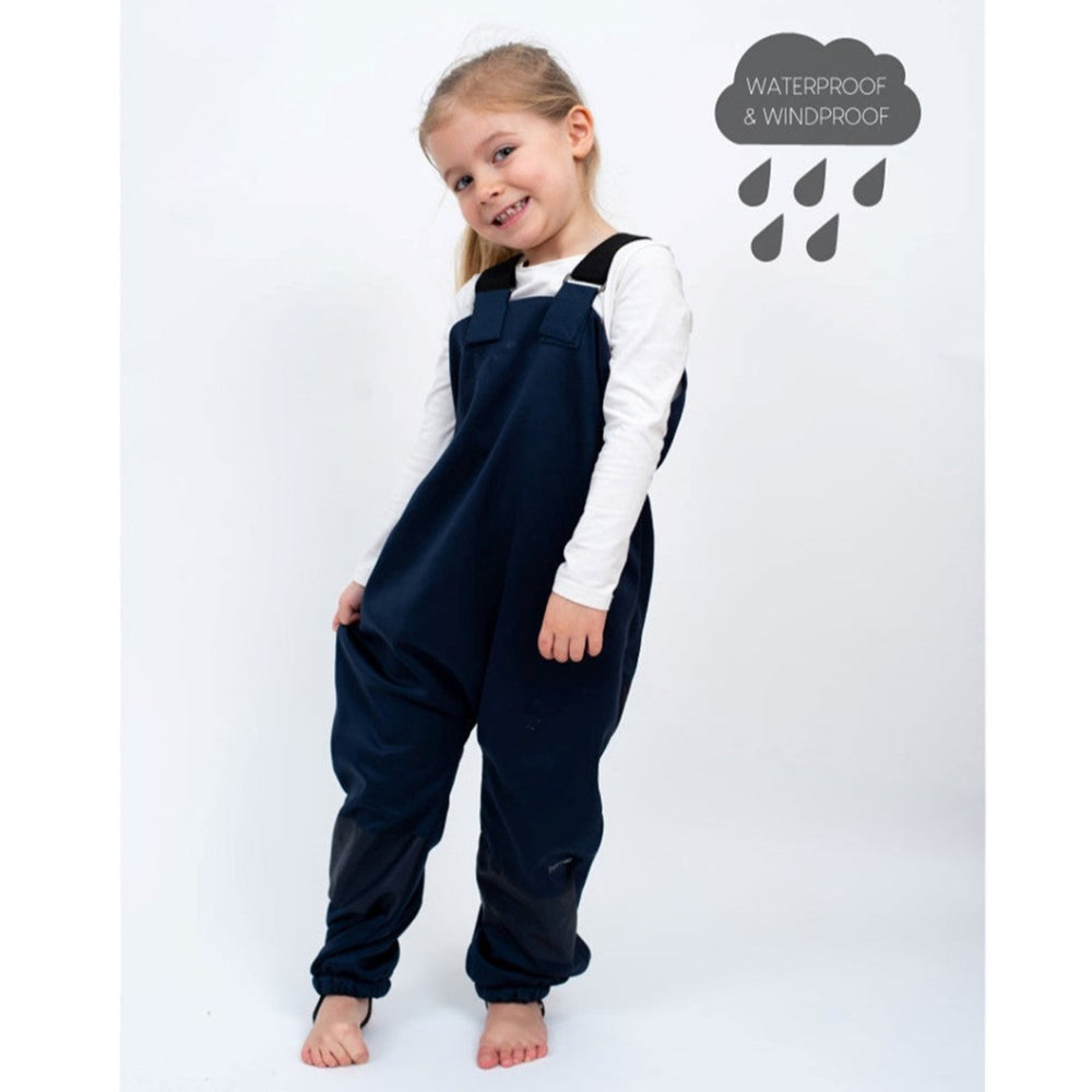 Therm All-Weather Fleece Overalls - Navy