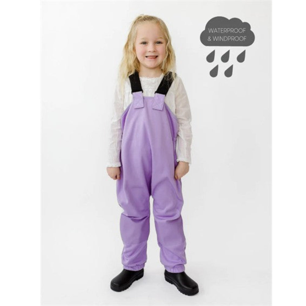 Therm All-Weather Fleece Overalls - Periwinkle