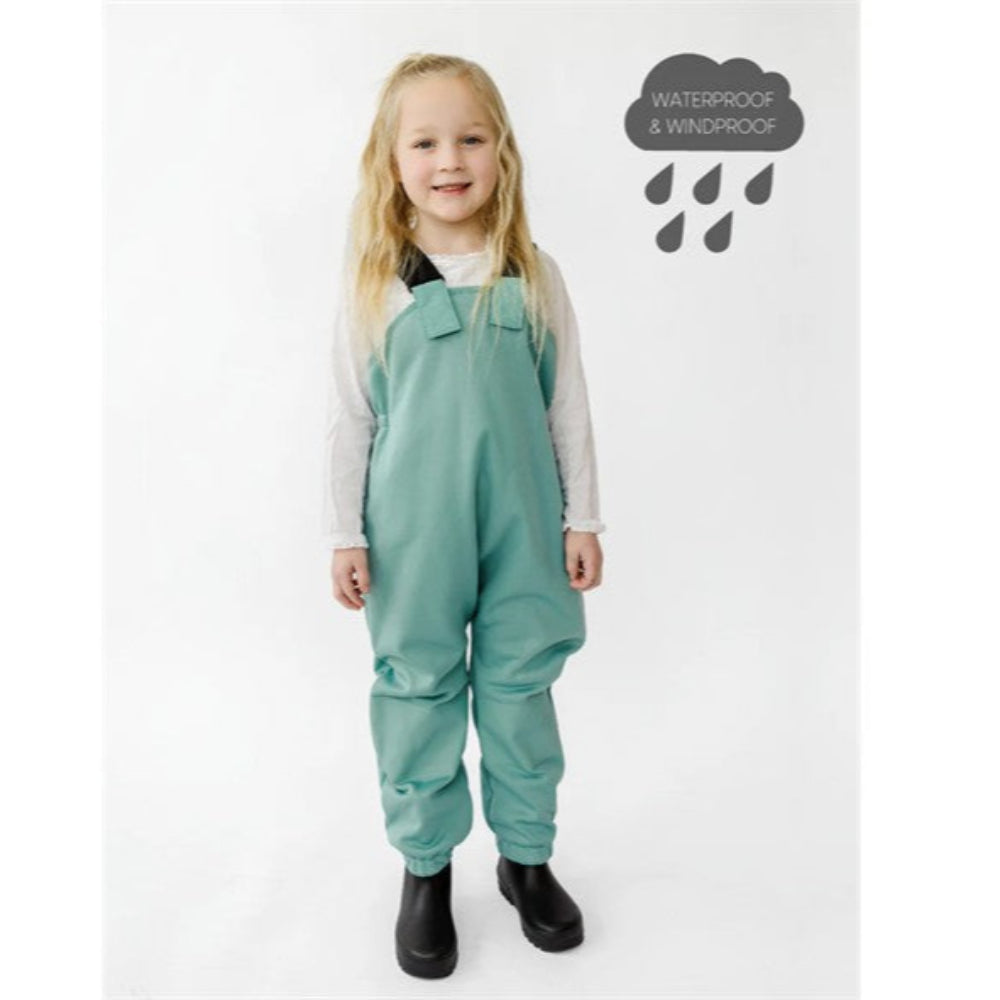 Therm All-Weather Fleece Overalls - Seafoam