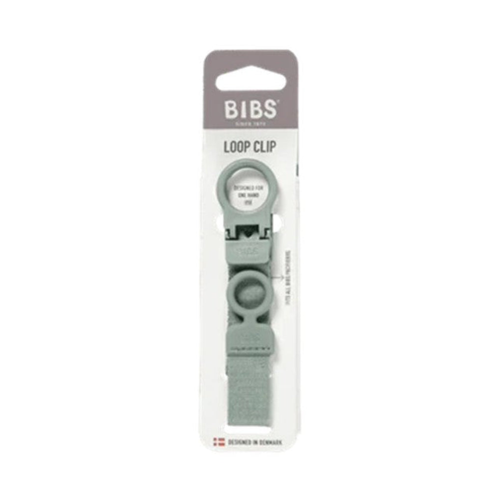 Bibs Pacifier Clip Loop - Sage