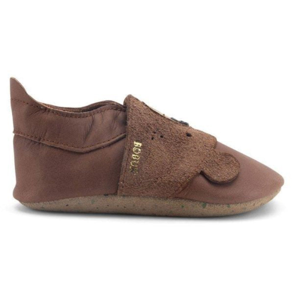 Bobux Soft Sole Papa Bear - Toffee