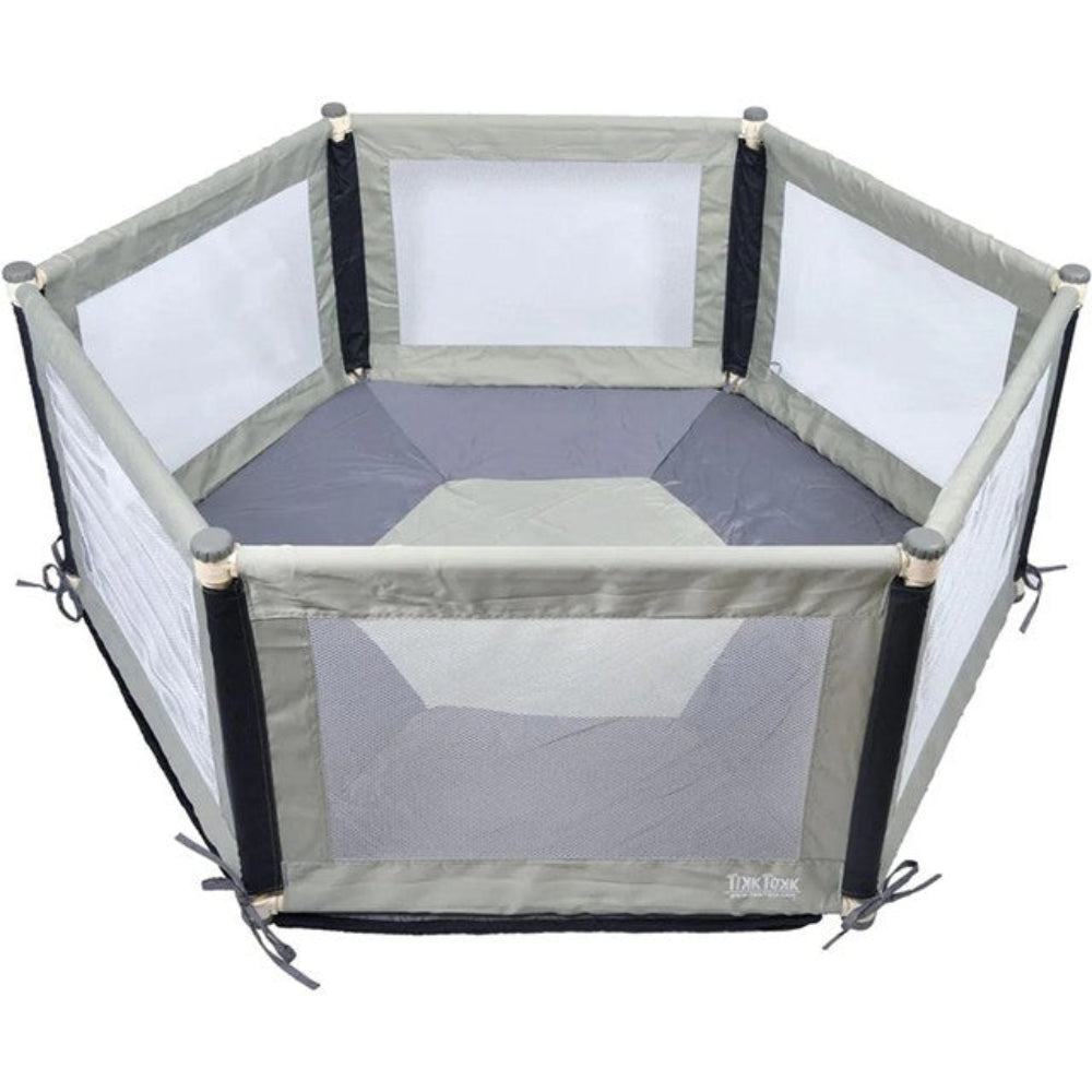TikkTokk Pokano Fabric Hexagonal Playpen & Mat