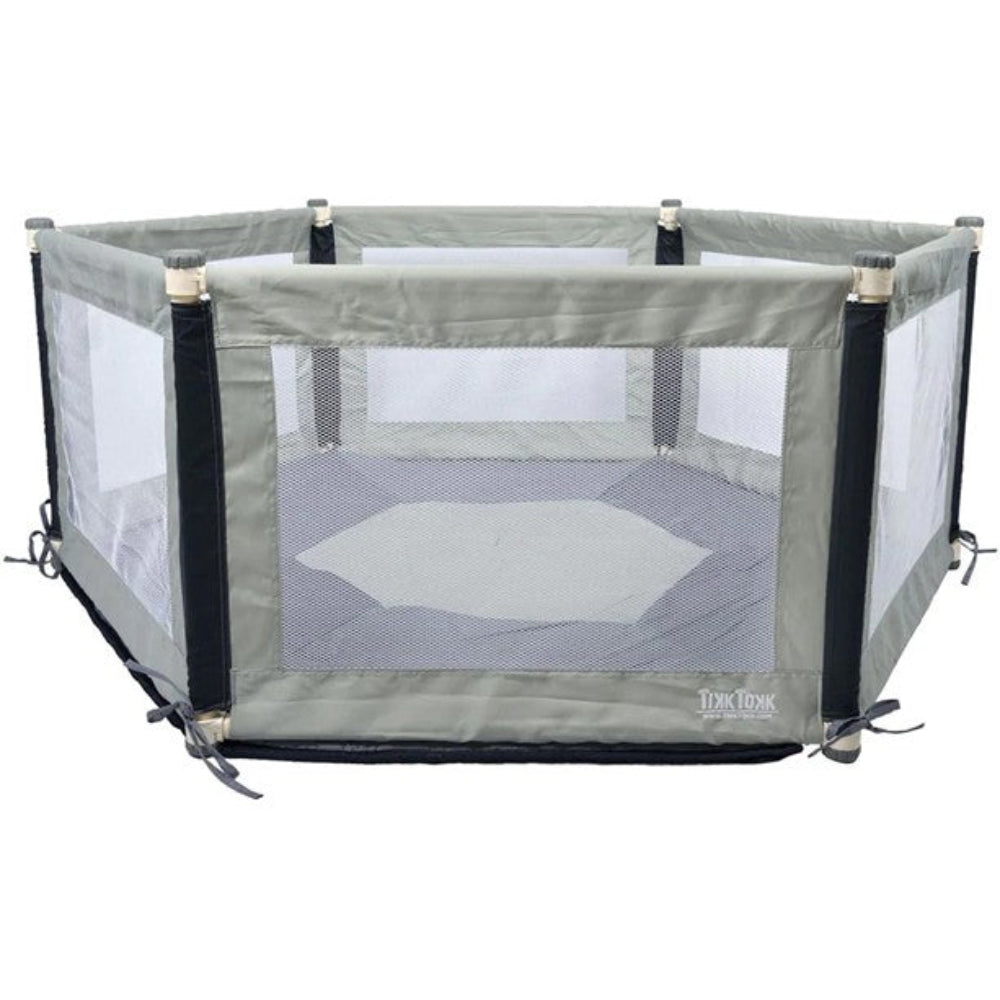 TikkTokk Pokano Fabric Hexagonal Playpen & Mat