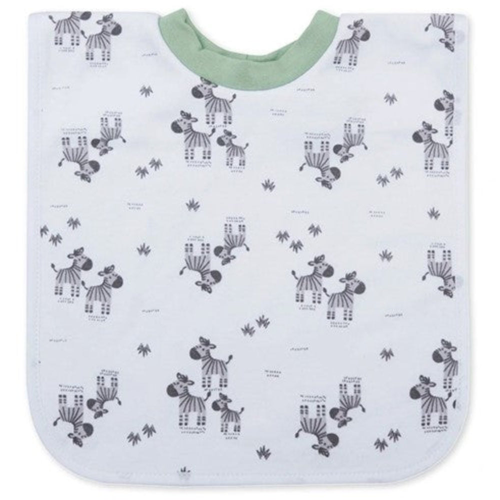 Snugtime Bib Popover 3 Pk - Zebra