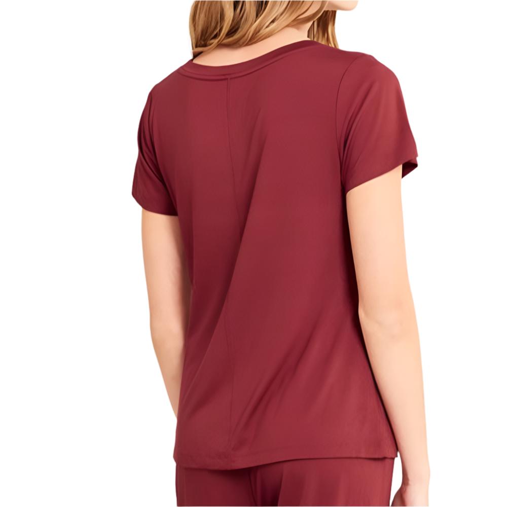 Boody Goodnight Sleep Tee - Ruby