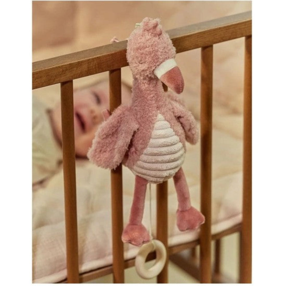 Little Dutch Safari Friends Music Box - Flamingo