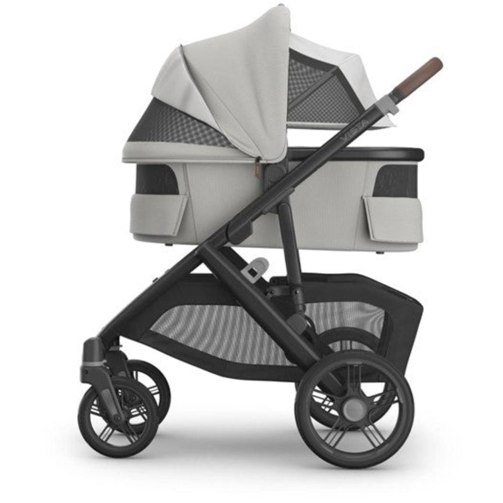 UPPAbaby VISTA V3 with Bassinet - Pearl Grey Jacquard - Savannah