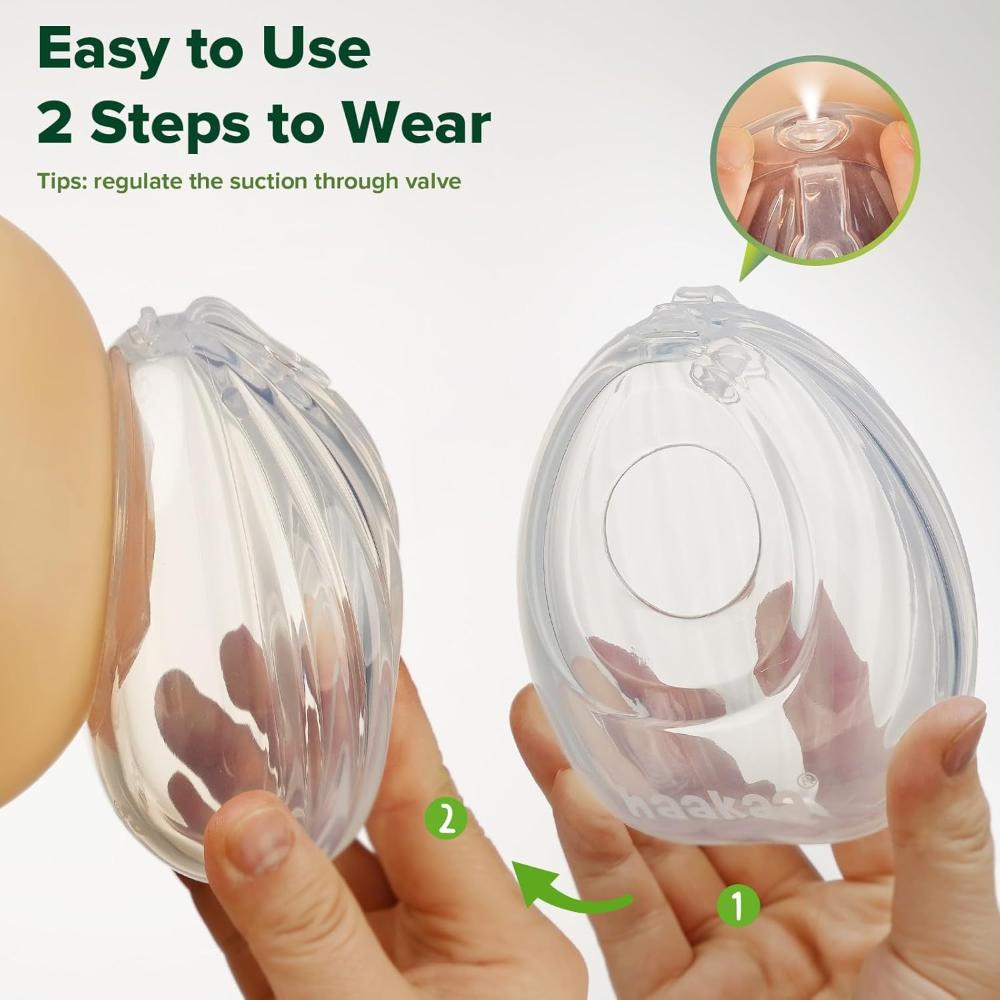 Haakaa Shell Wearable Silicone Pump - 75ml
