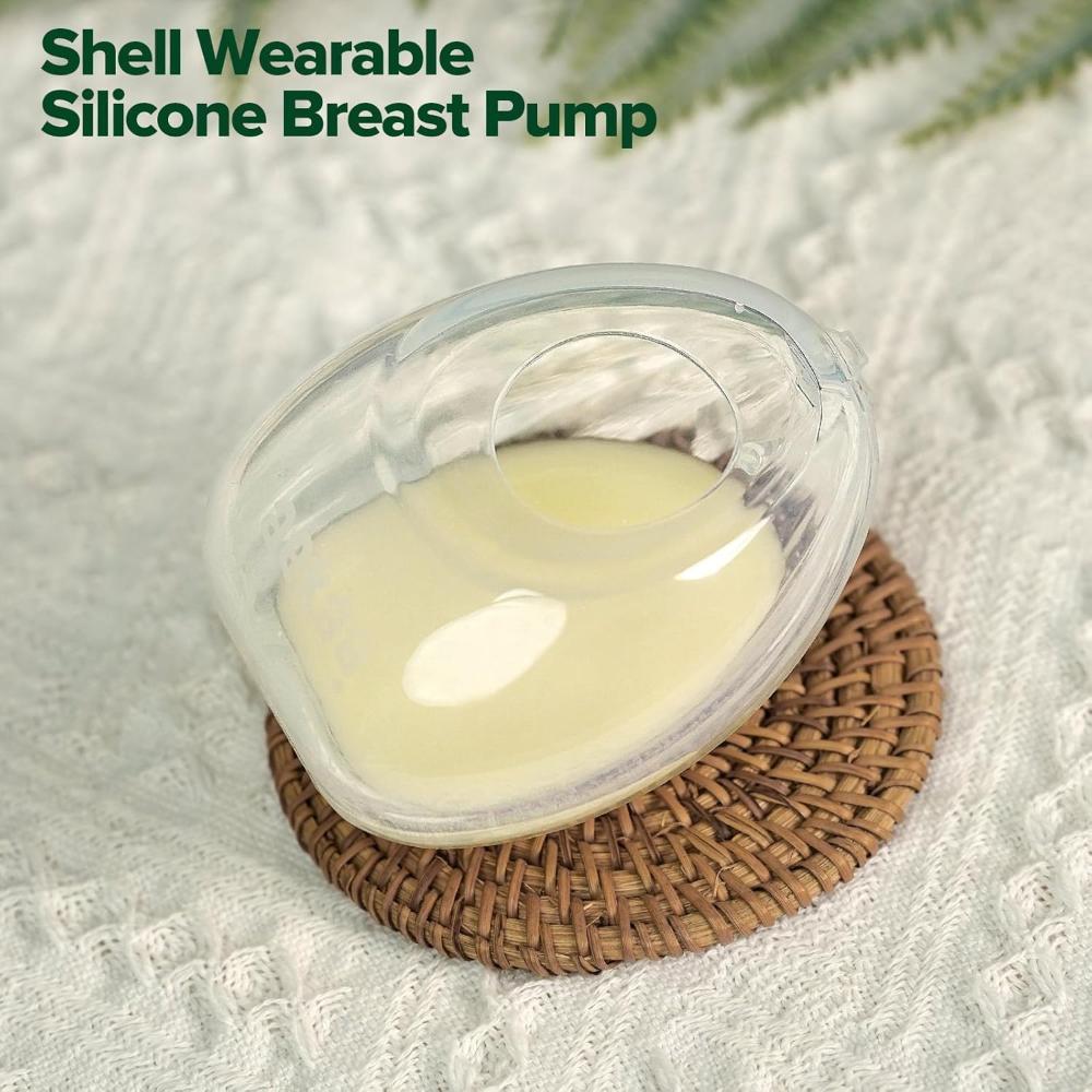 Haakaa Shell Wearable Silicone Pump - 75ml