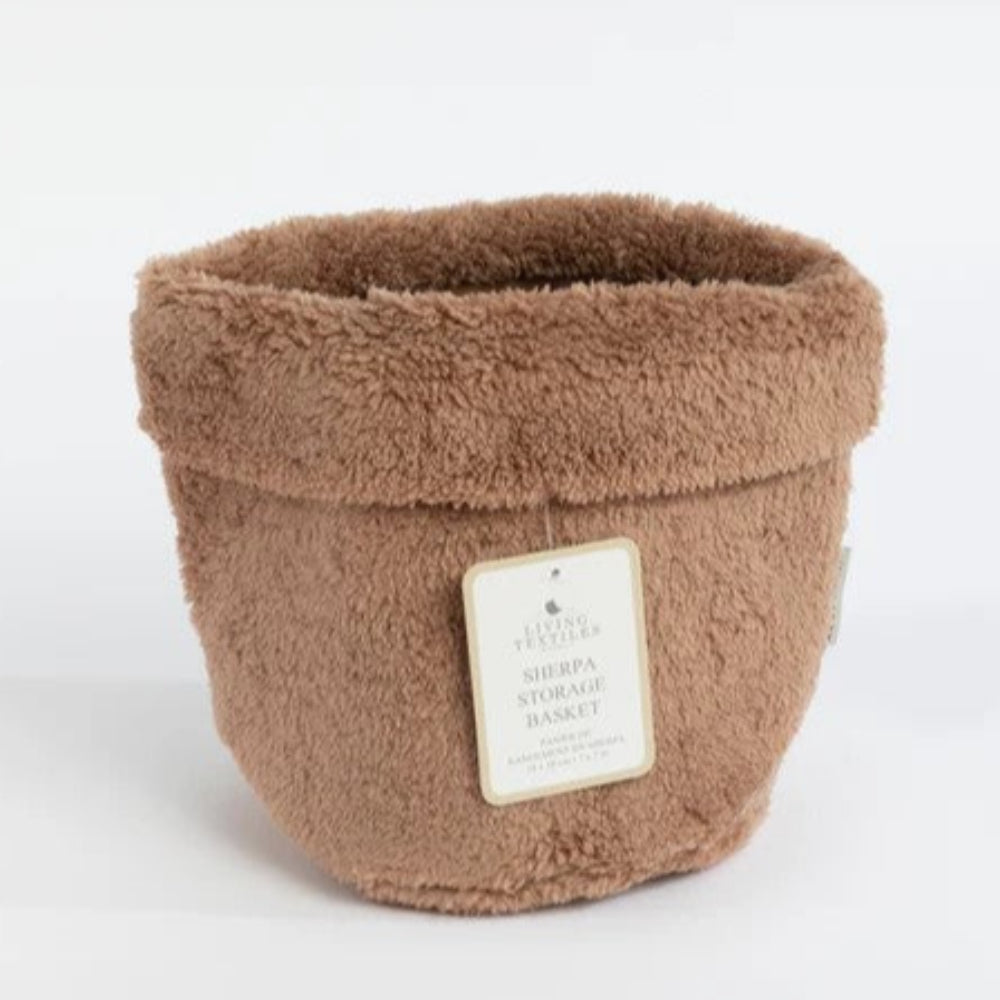 Living Textiles Sherpa Storage Basket