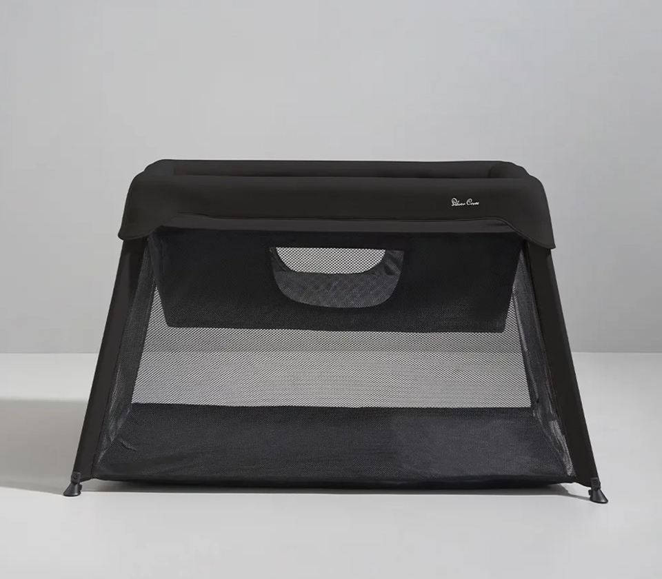 Silver Cross Slumber Travel Cot - Carbon