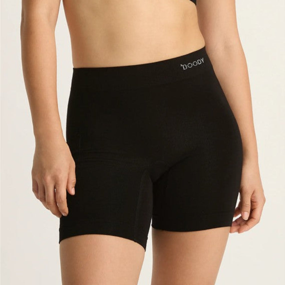 Boody Smoothing Shorts - Black - 6 in