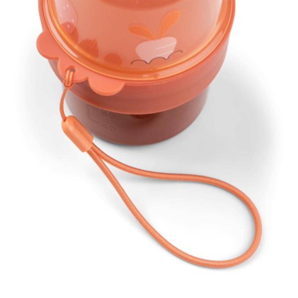 Done by Deer To Go 2-Way Snack Containers - Papaya