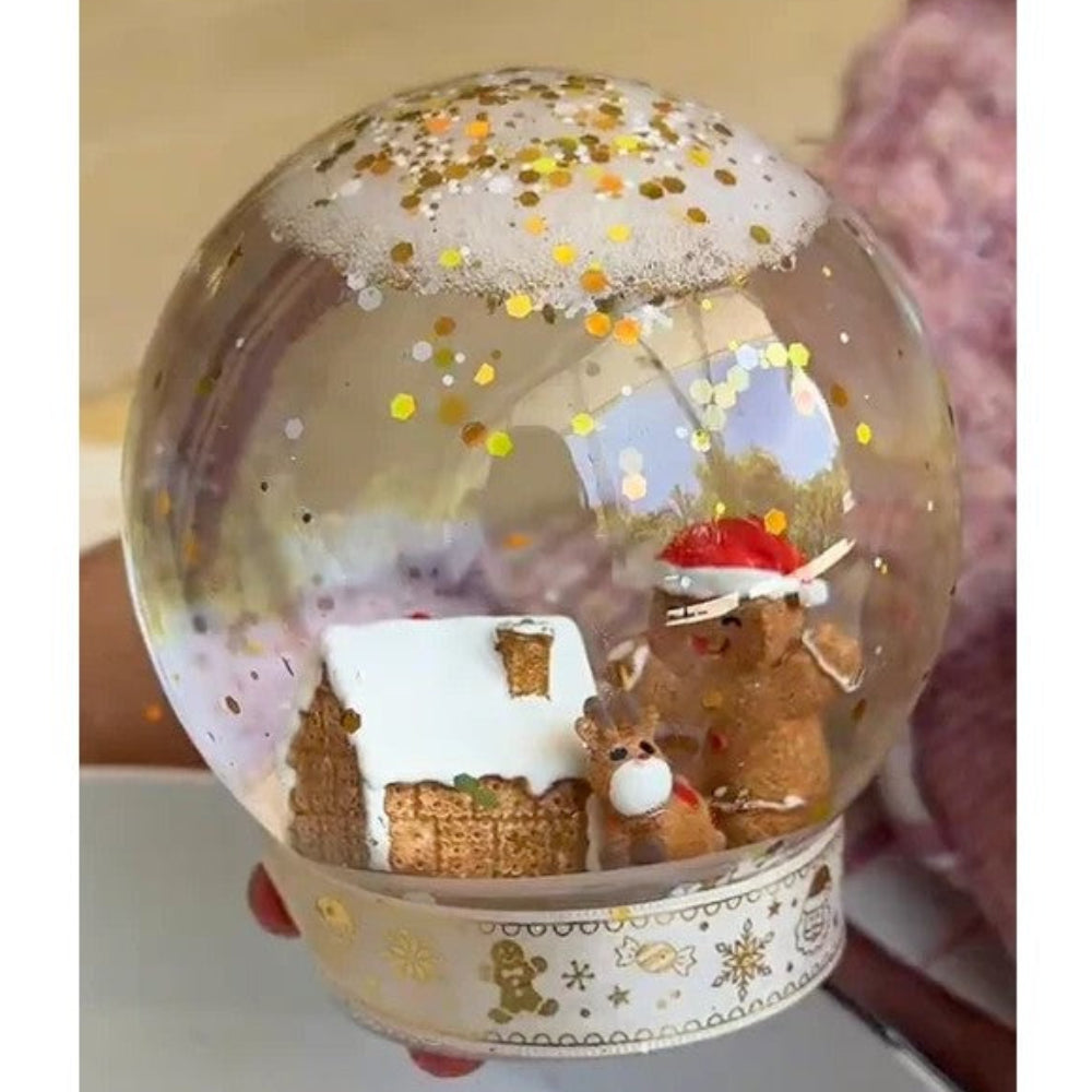 Jellystone DIY Christmas Snow Globe - Gingerbread Glow