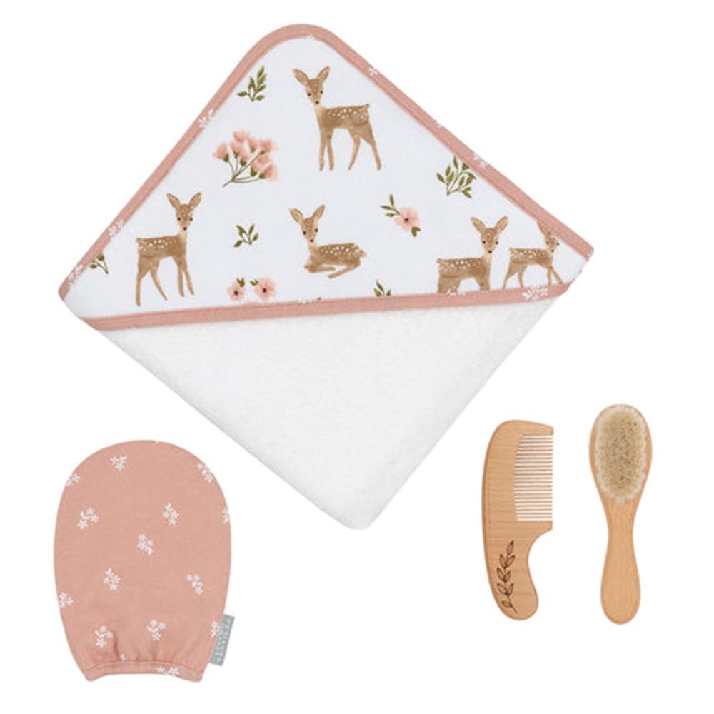 Living Textiles 4 pce Bath Gift Set - Sophia Garden