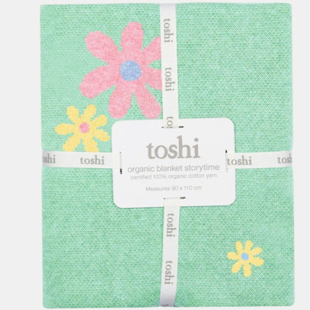 Toshi Organic Blanket Storytime - Daisy
