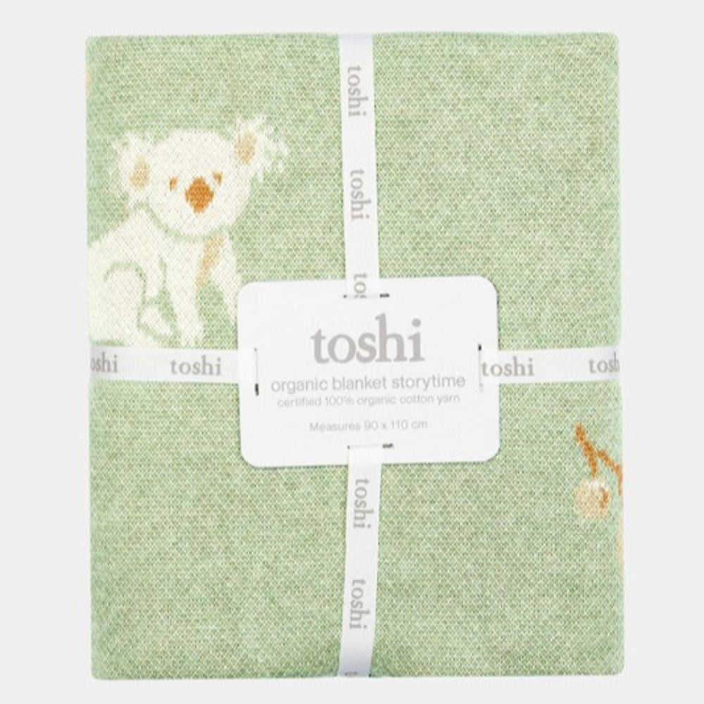 Toshi Organic Blanket Storytime - Koala
