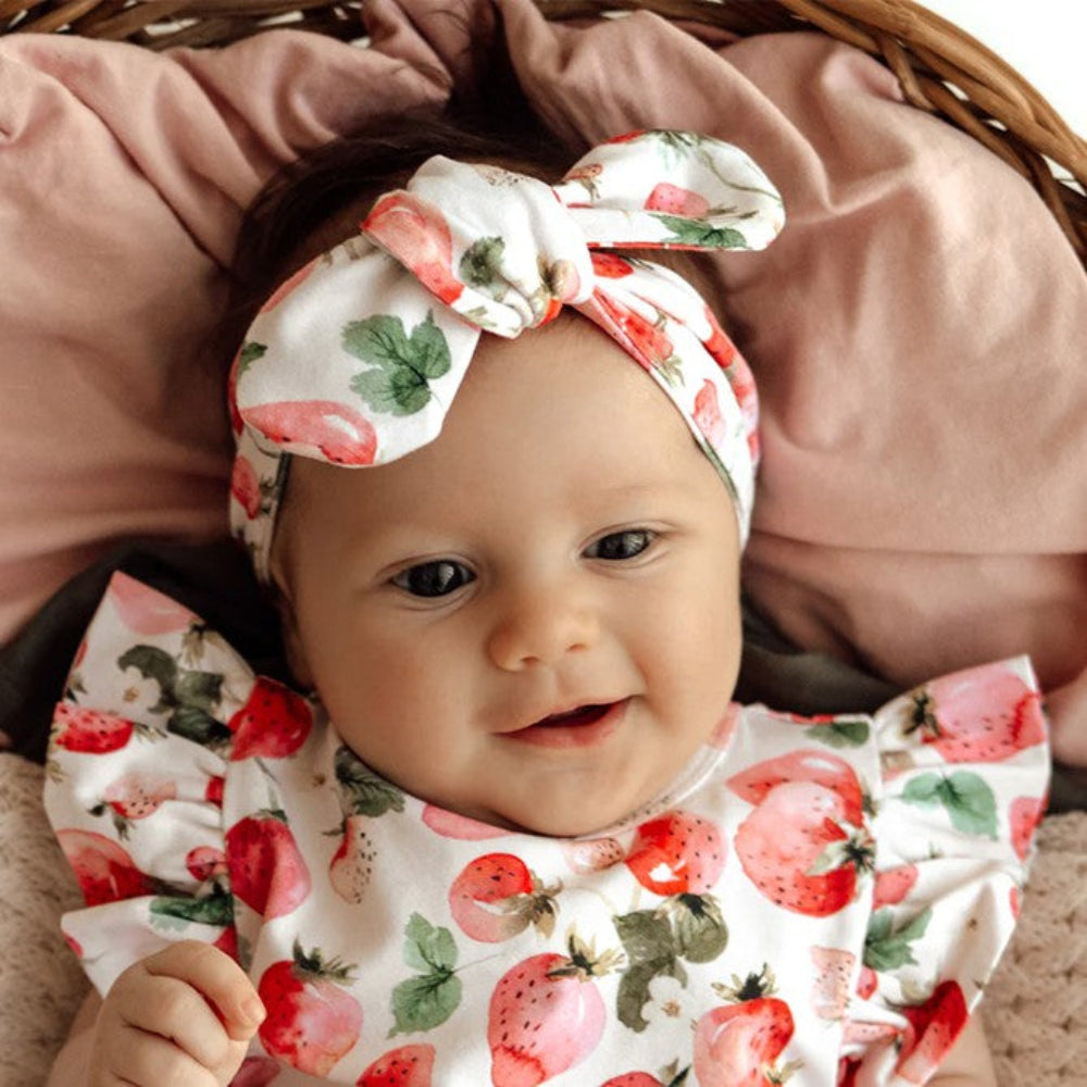Snuggle Hunny Topknot - Strawberry