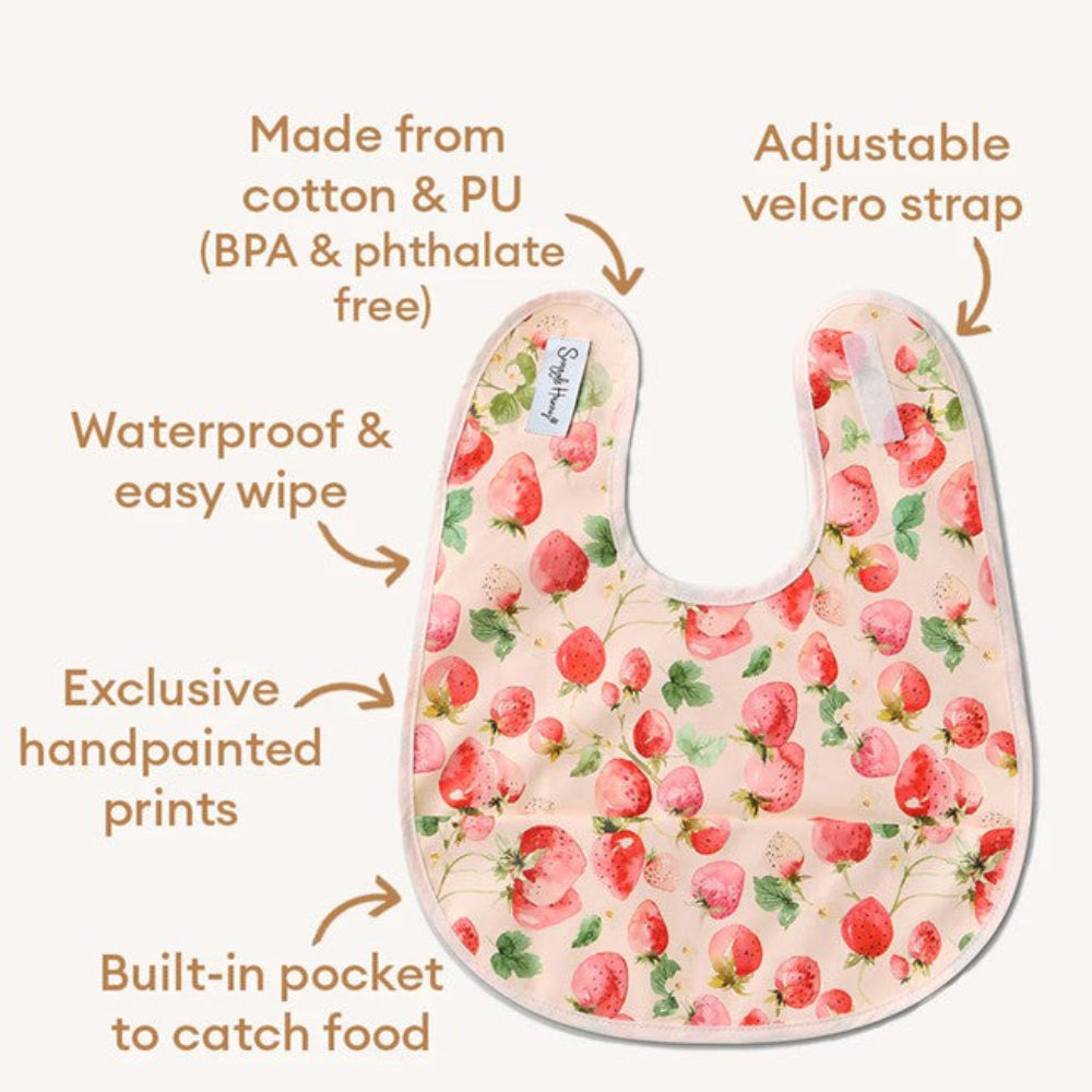 Snuggle Hunny Snuggle Bib - Strawberry