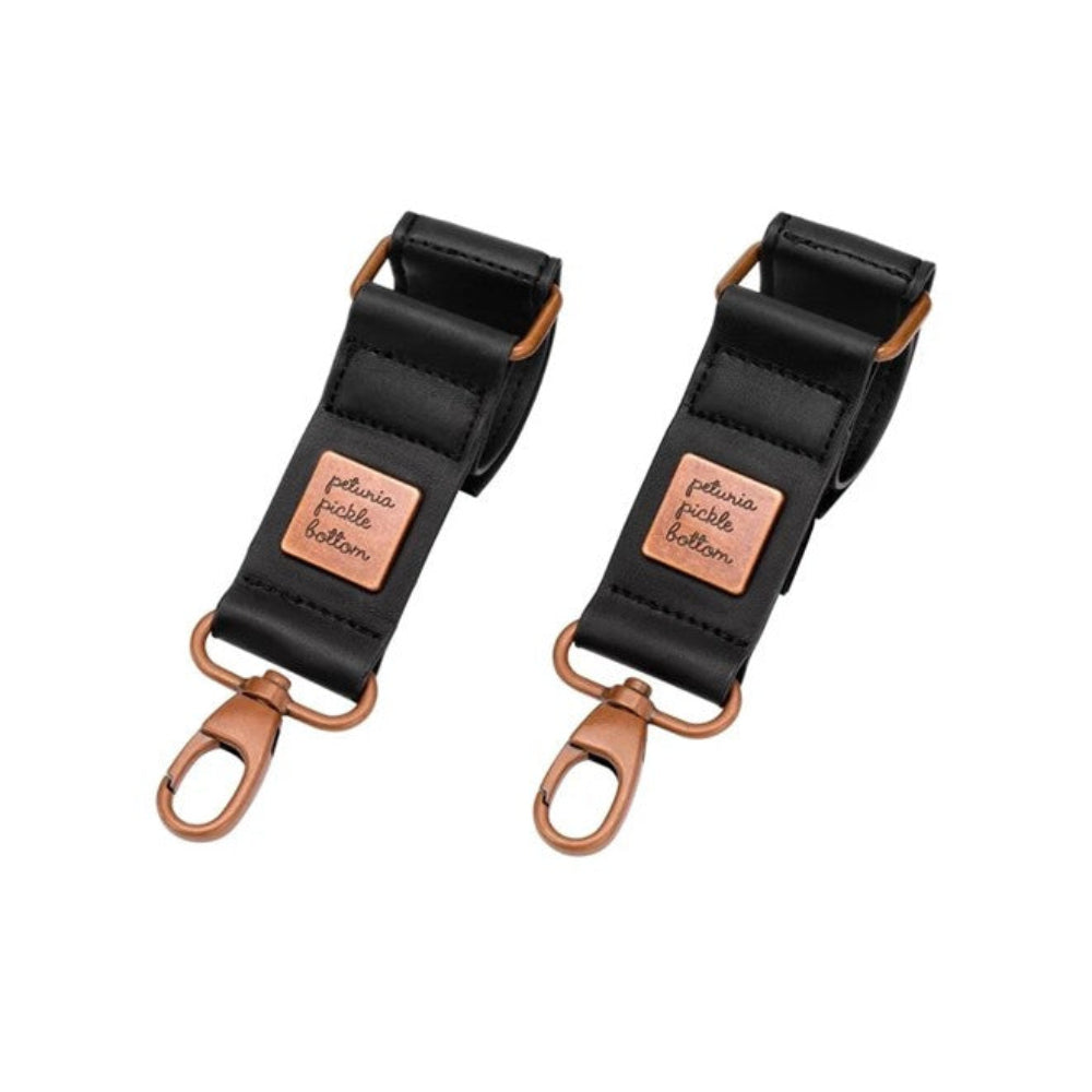 Petunia Pickle Bottom Stroller Clip Set - Antique Copper