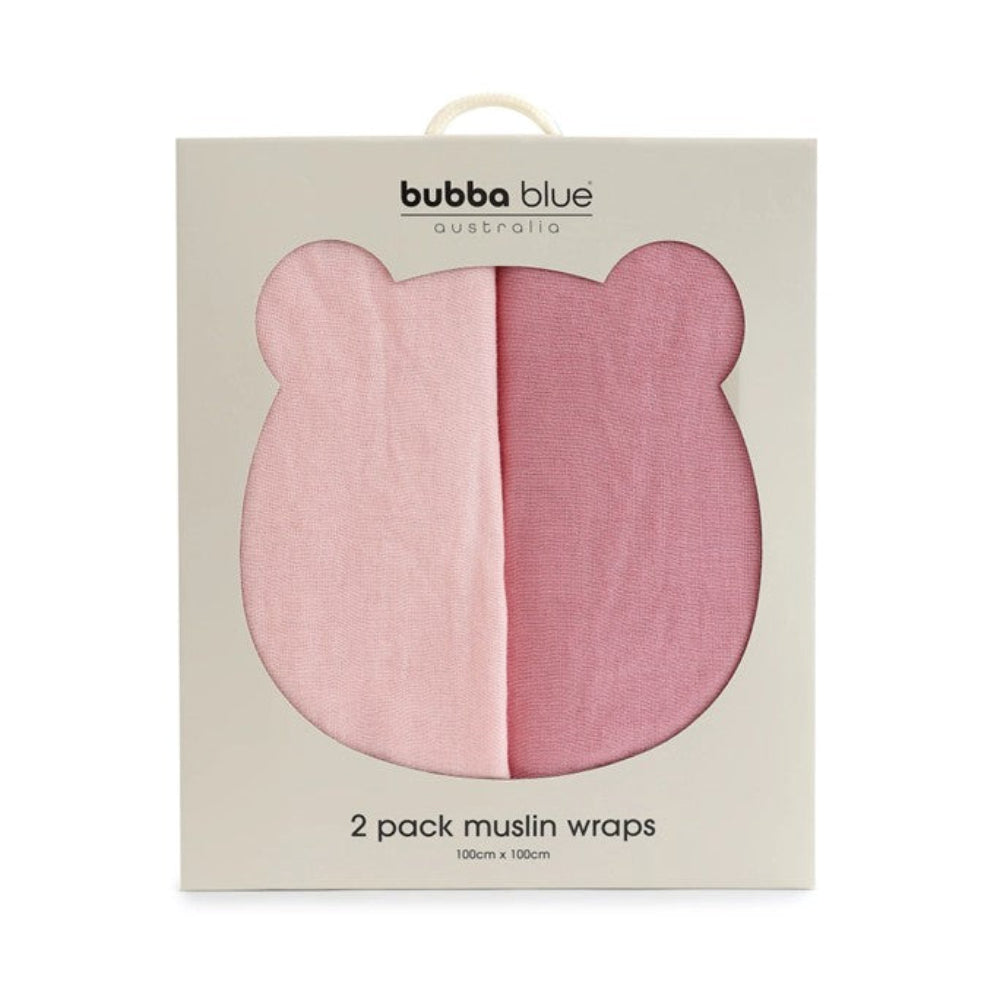 Bubba Blue Bubba Sundae 2 pk Muslin Swaddles - Cupcake