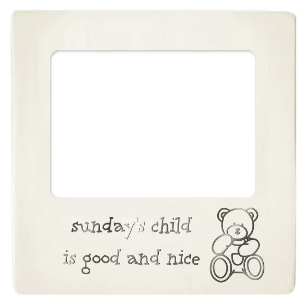 Dakota Baby Photo Frame - Sundays Child