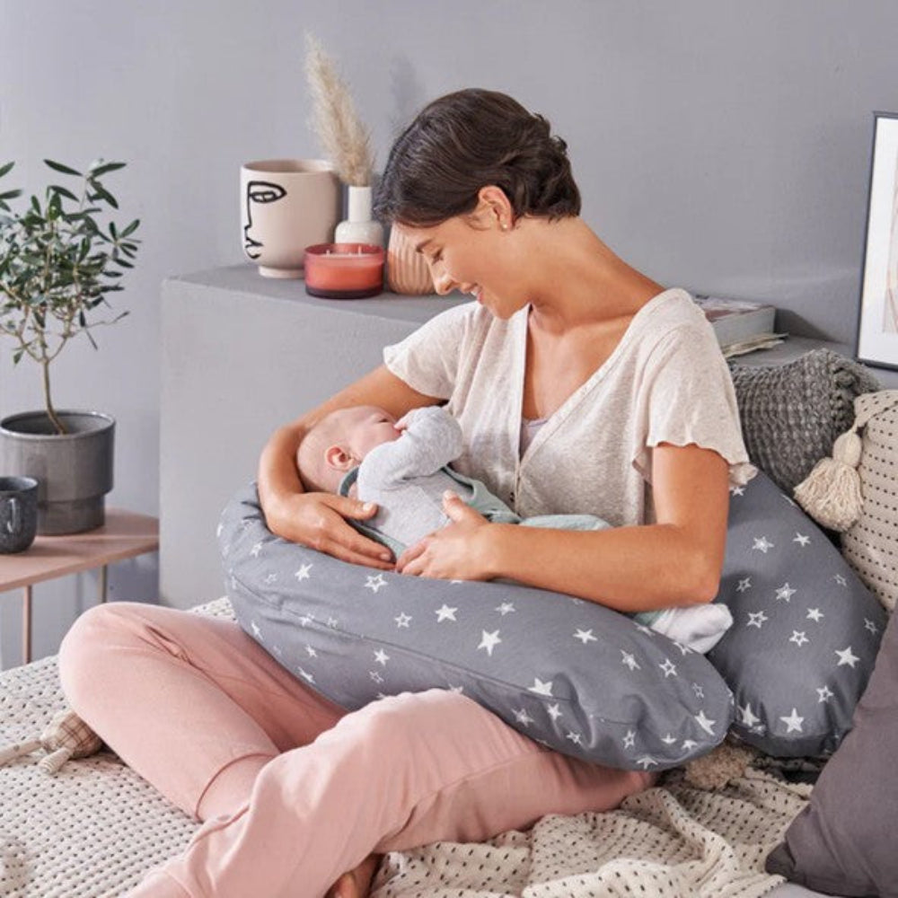 Theraline Muslin Maternity and Nursing Pillow - Sage