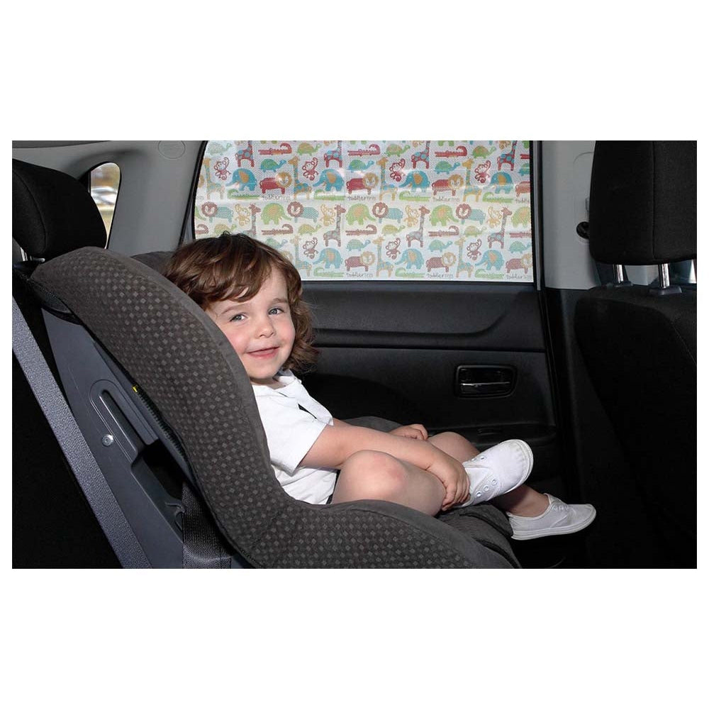 Toddler Tints Car Window Shade - Zoo Friends