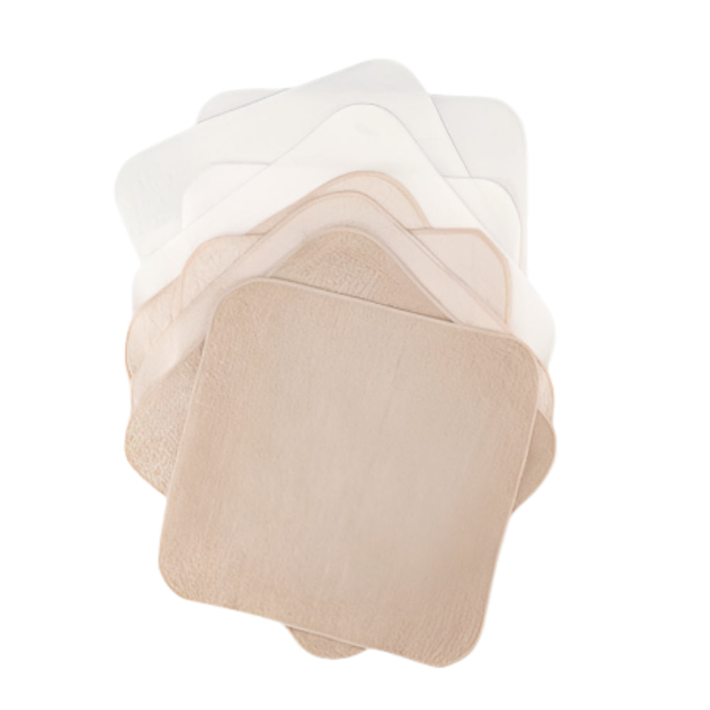 Little Bamboo Towelling Washer 10 Pk - Iced Coffee