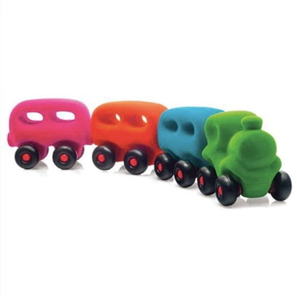 Rubbabu Little Wholedout Train and Coach