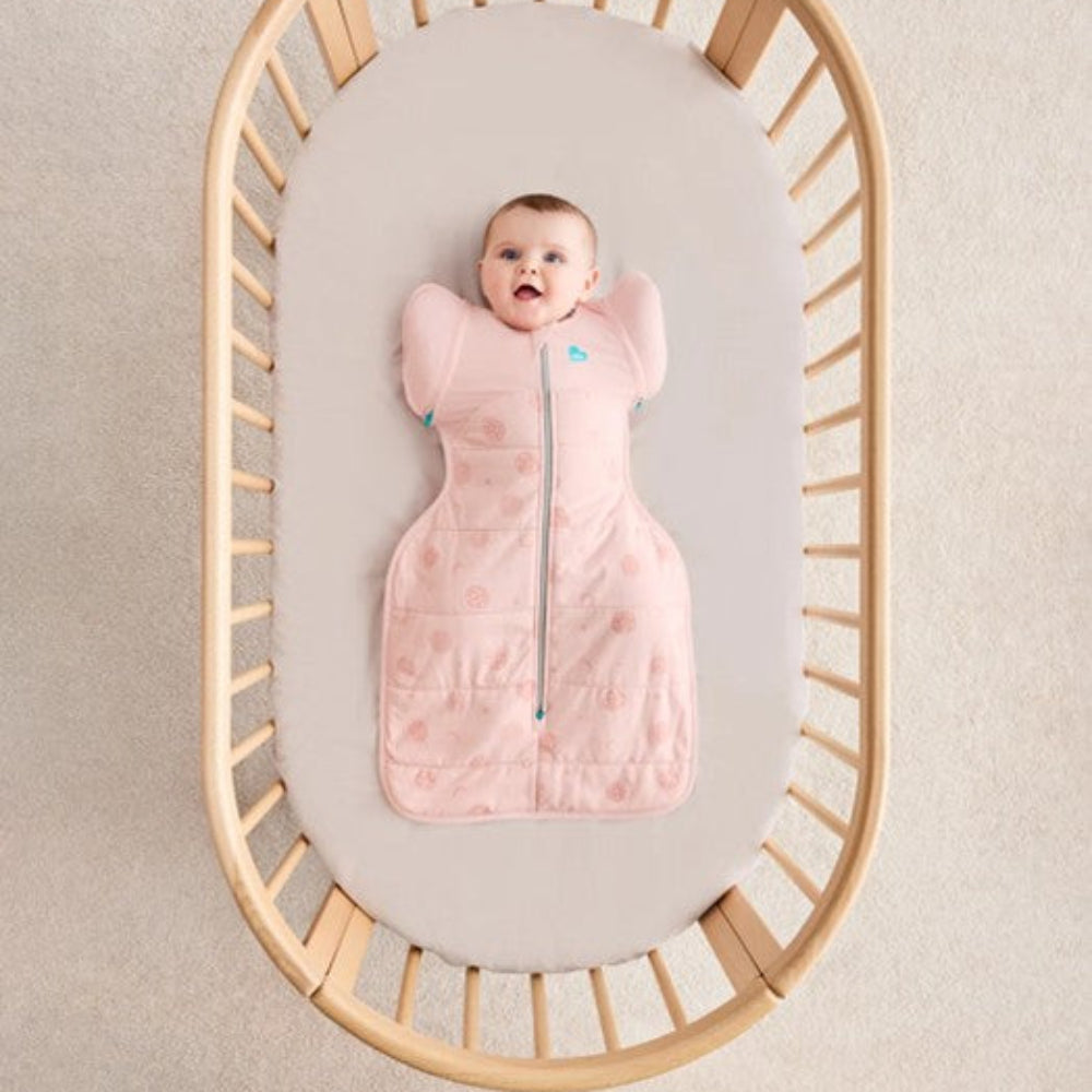 Love To Dream Swaddle Up Transition Bag Warm 2.5 Tog - Little Dreamer Dusty Pink