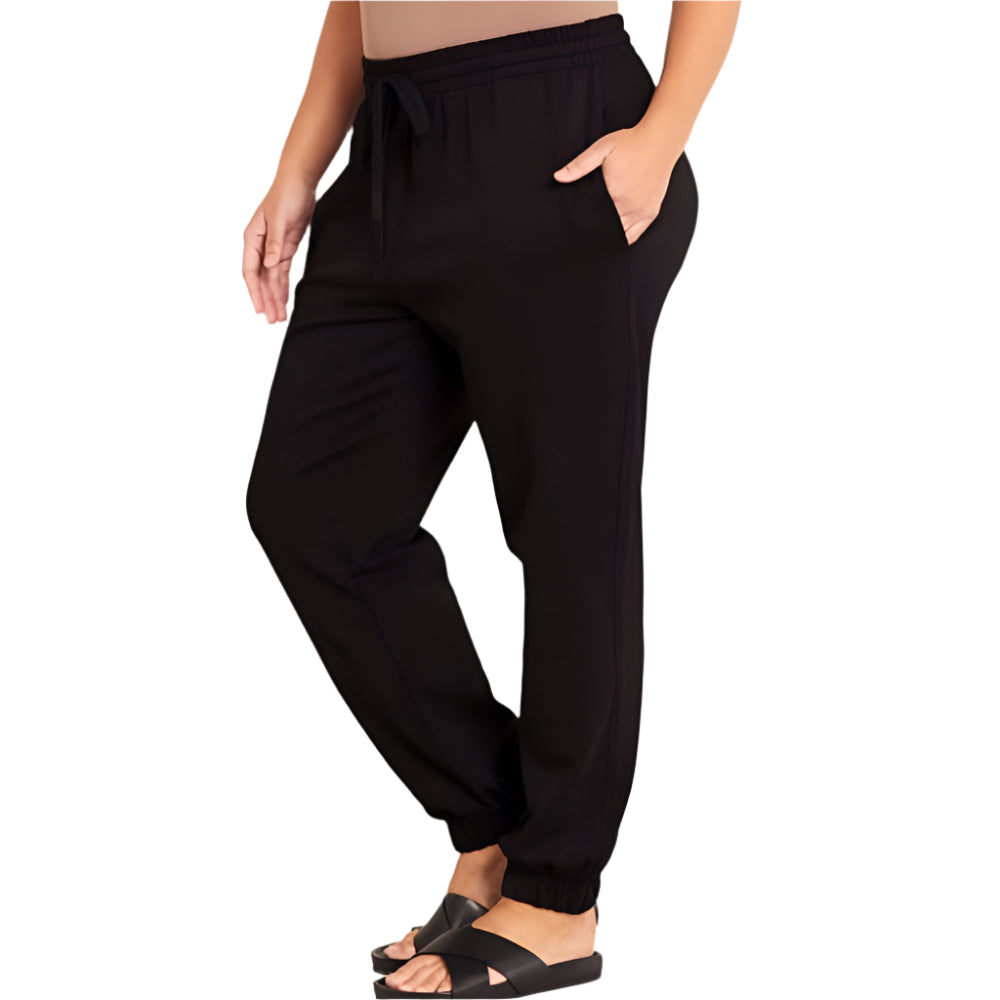 Boody Unisex Cuffed Sweat Pants - Black