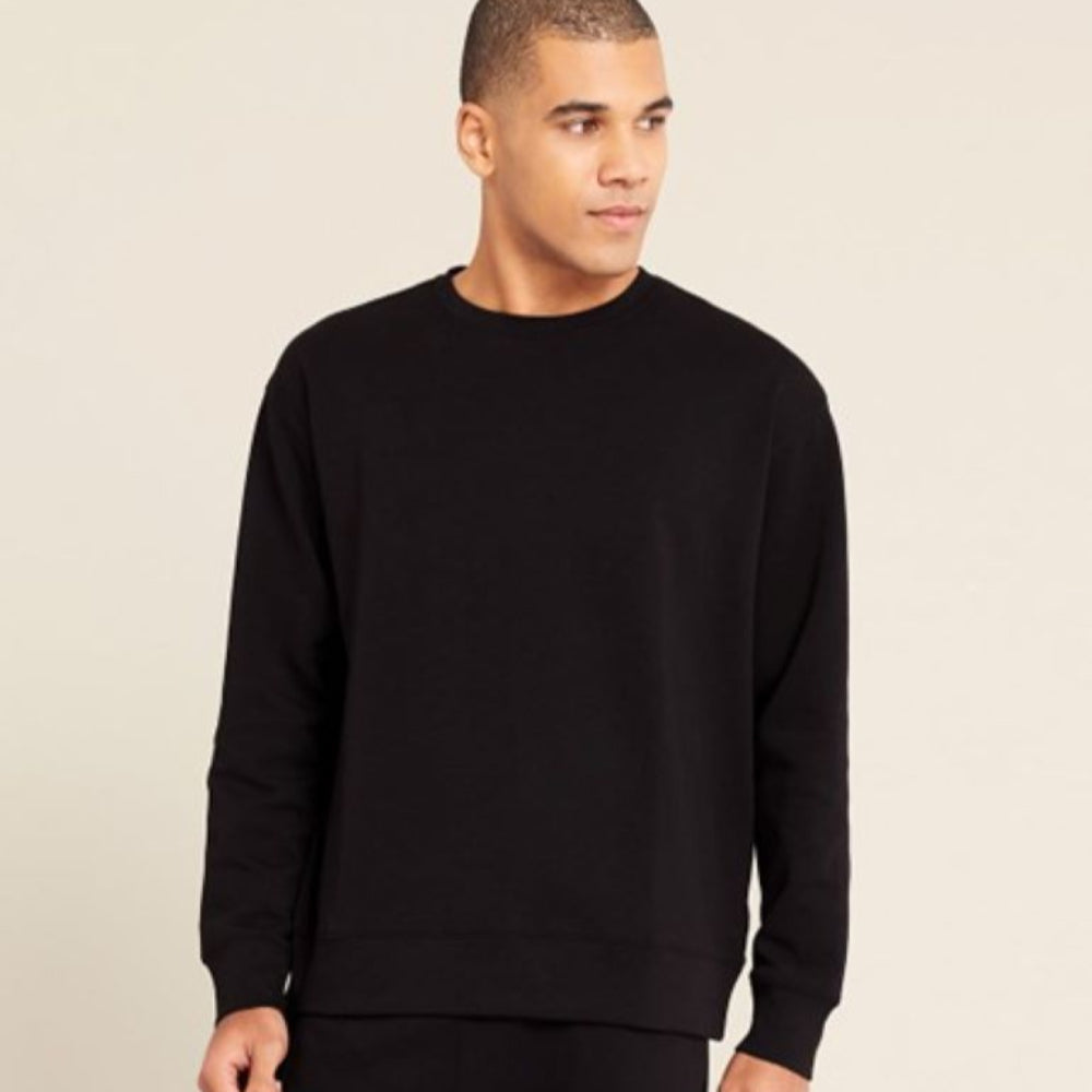 Boody Unisex Crew Neck Sweater - Black