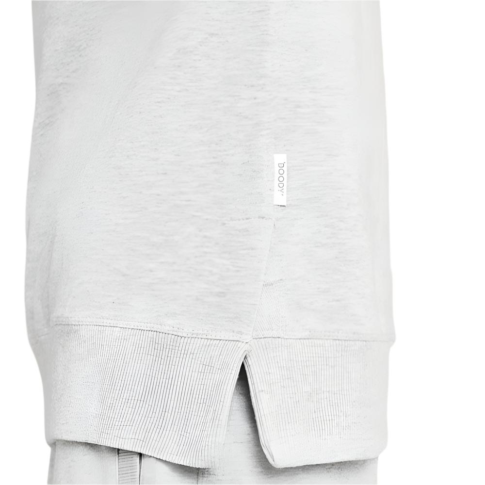 Boody Womens Weekend Crew Pullover - Grey Marl