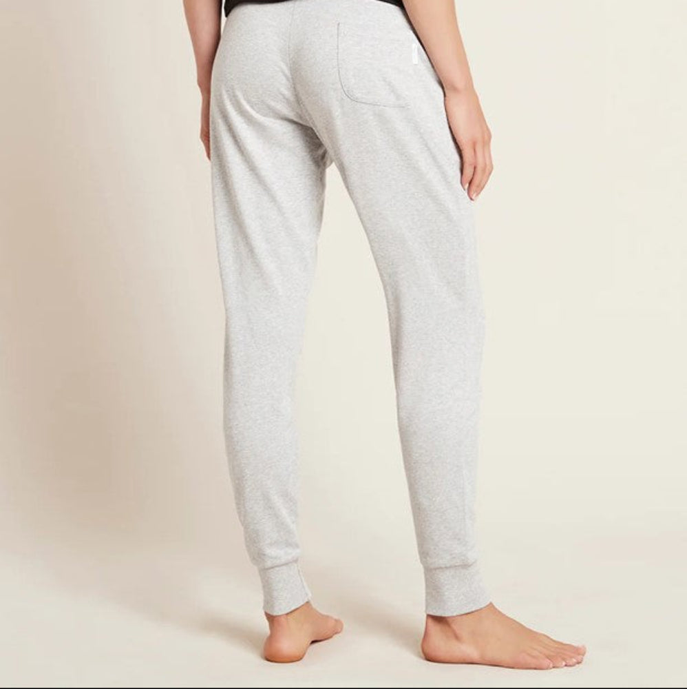 Boody Womens Weekend Joggers - Grey Marl